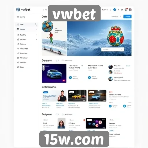 Interface do site vwbet melhora experiência do usuário